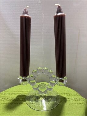 Vintage Imperial Glass Candleholder